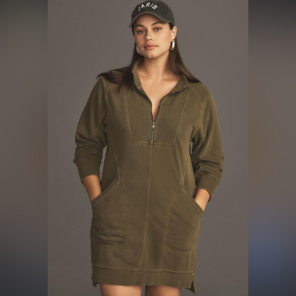 Daily Practice by Anthropologie Meru
Zip-Front Mini Dress
